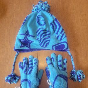 Girls hat/glove set. Children's Place,  size 7/8
